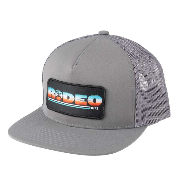 Hooey "Rodeo" Grey Trucker Cap 2253T-GY