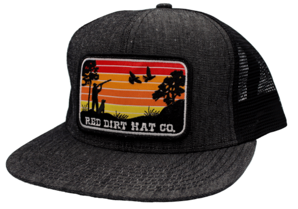 Red Dirt “Flight Cancelled” – Black Denim / Black Hat RDHC151