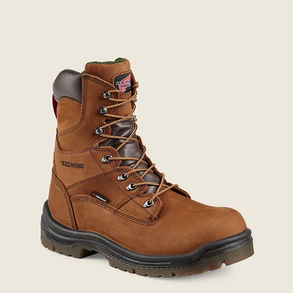 Red Wing Men's King Toe 8-Inch Waterproof Safety Toe Boots 2280