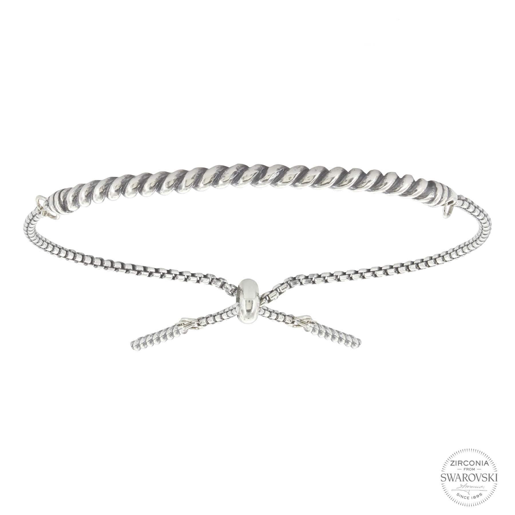 Montana Silversmiths Sterling Lane Ties That Bind Bolo Bracelet SLBC021