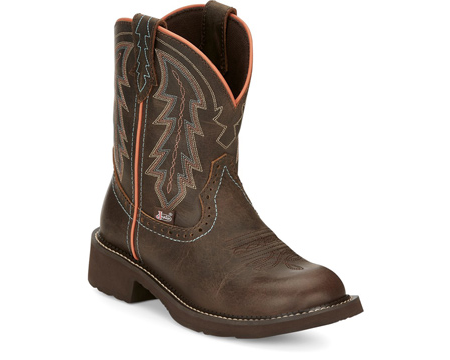 Justin Ladies Brown LYLA Boots GY9538