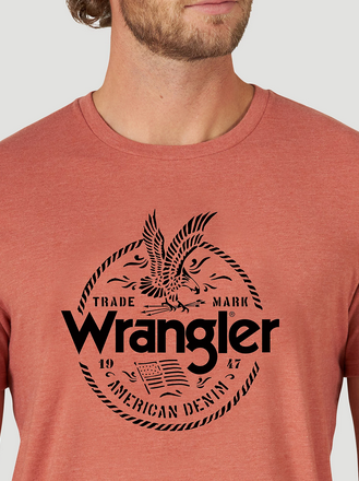 Wrangler Men's Eagle Emblem T-Shirt 112319279