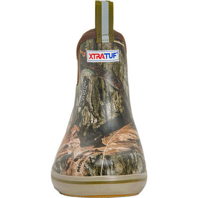 Men's XtraTuf Ankle Deck Boot Mossy Oak Country DNA XMAB-MDNA