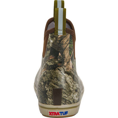 Men's XtraTuf Ankle Deck Boot Mossy Oak Country DNA XMAB-MDNA