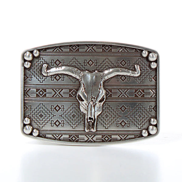 Nocona Bull Head Western Buckle 37716