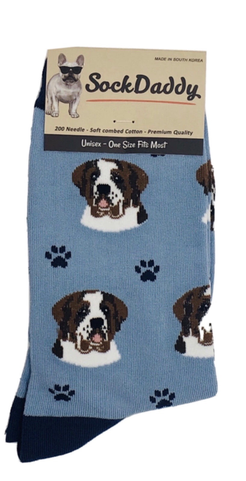 Sock Daddy Saint Bernard Dog Socks 800-50