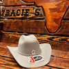 Justin 3X Riata Wool Cowboy Hat Platinum 3XRIATAPLATNUM