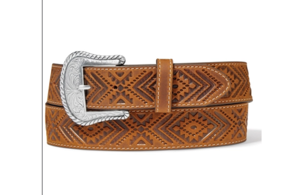 Justin Men's Brown Sequoia Belt C21539