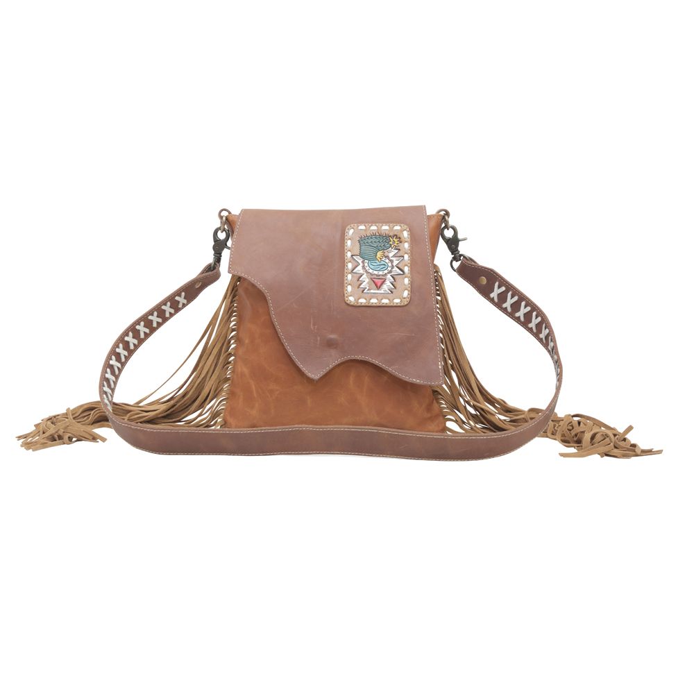 Myra Orgon Leather & Hairon Bag S-5741